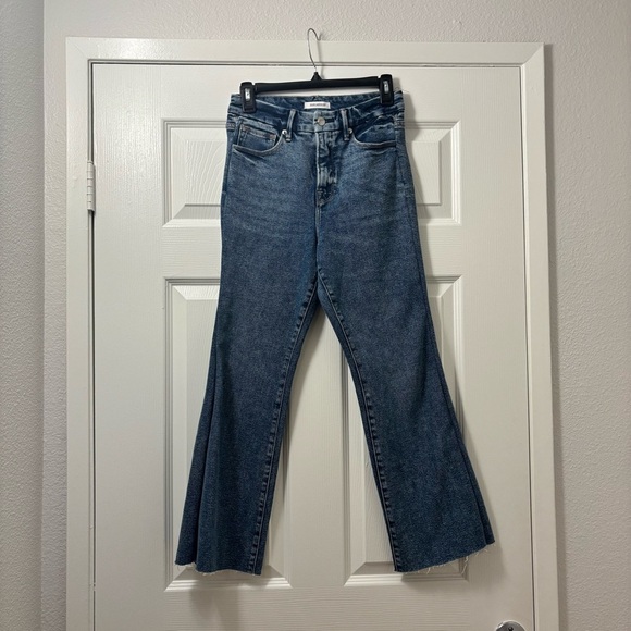 Good American Pants - Good American Denim Good Flare High-Waist Jeans